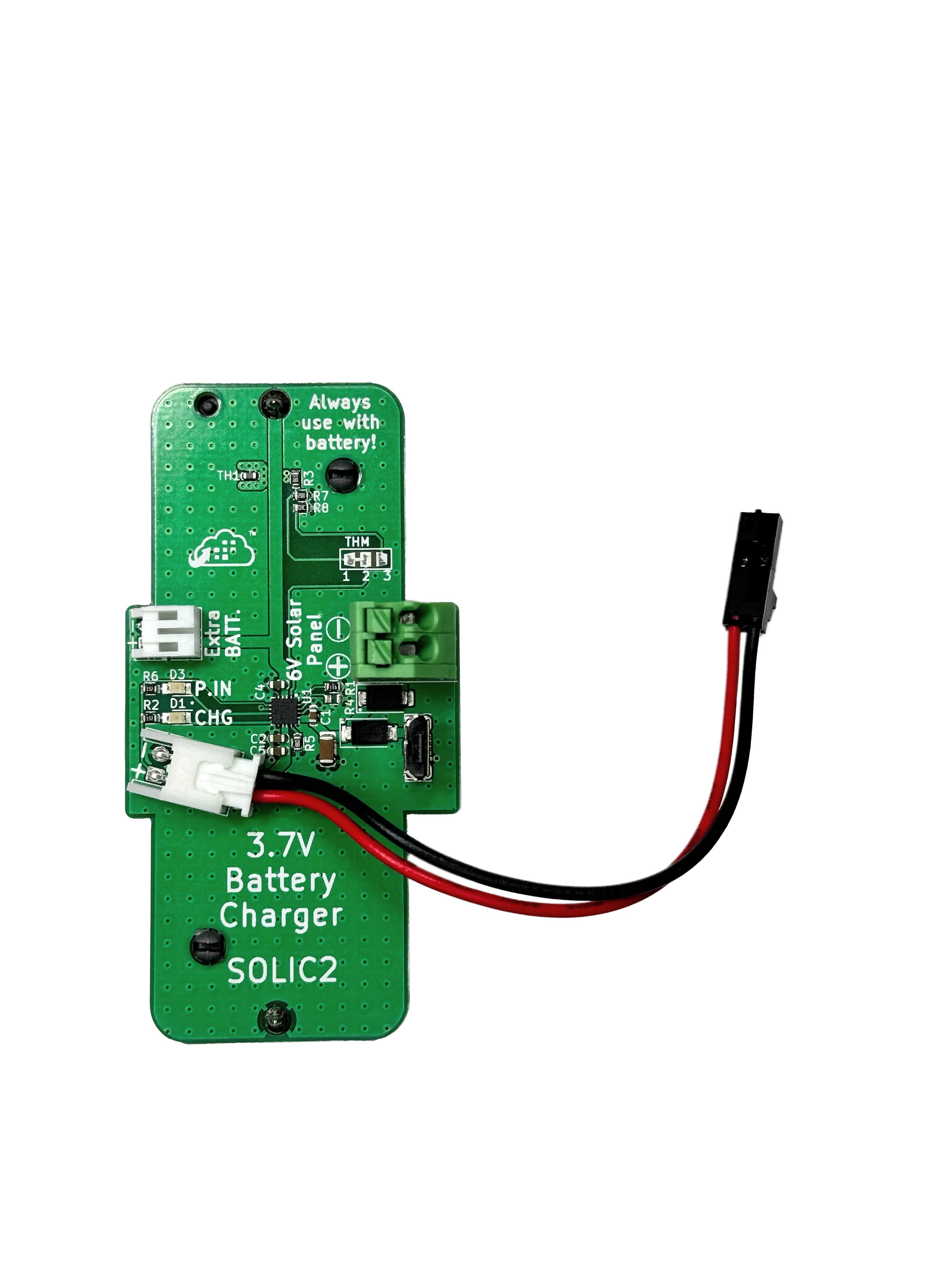 image of solar charging controller board