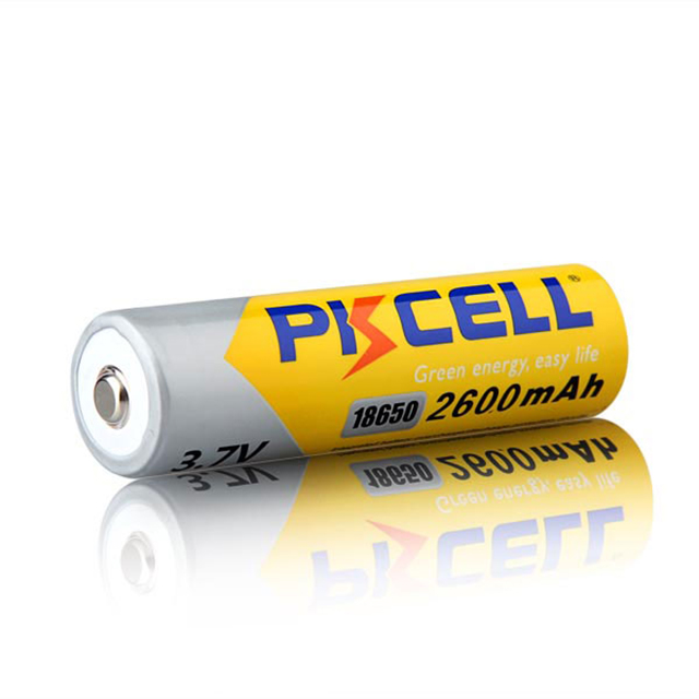 image showing what rechargeable 18650 battery looks like